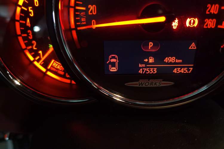 Used MINI JCW 2020 2.0T JOHN COOPER WORKS ALL-IN Odometer Close Up