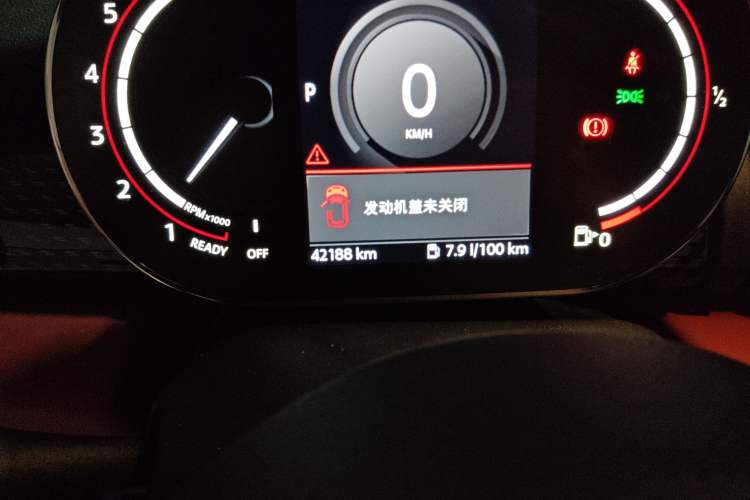 Used MINI JCW 2021 2.0T JOHN COOPER WORKS ALL-IN Odometer Close Up