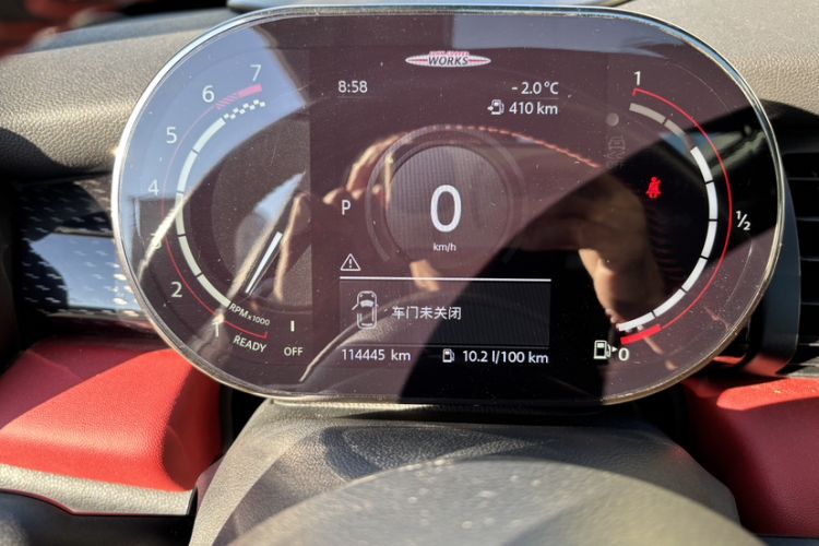 Used MINI JCW 2021 2.0T JOHN COOPER WORKS Odometer Close Up