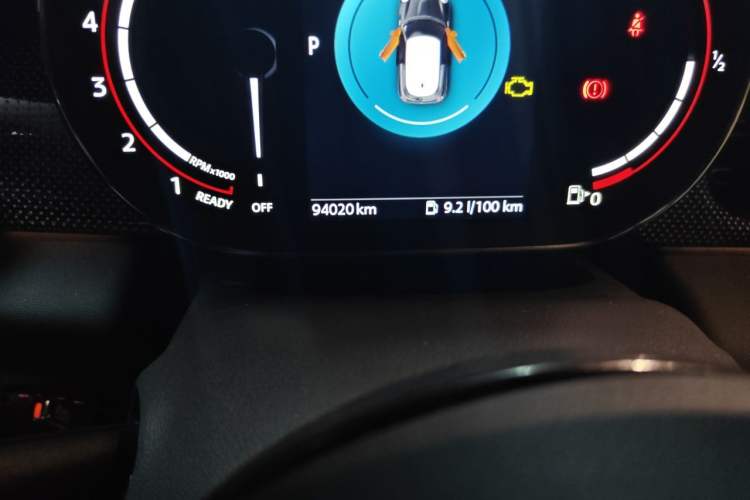 Used MINI JCW 2022 2.0T JOHN COOPER WORKS ALL-IN Odometer Close Up