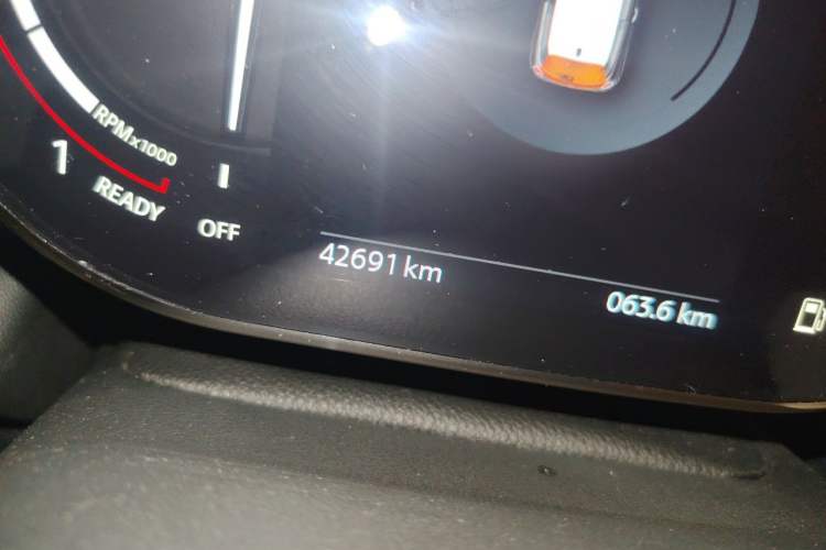 Used MINI JCW 2022 2.0T JOHN COOPER WORKS ALL-IN Odometer Close Up