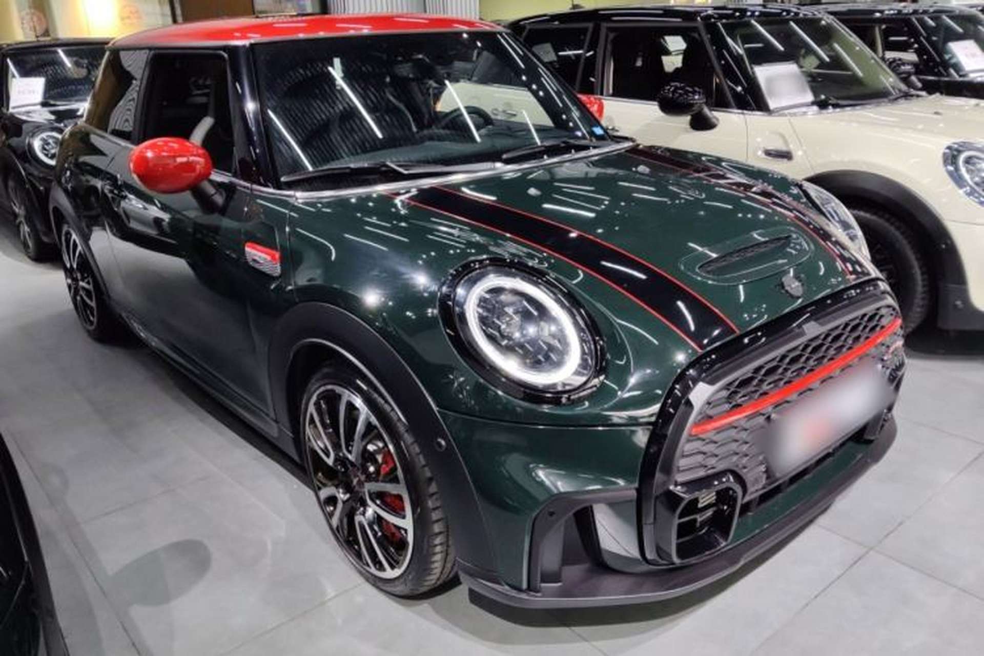 Used MINI JCW 2022 2.0T JOHN COOPER WORKS ALL-IN Front Right 45 Deg