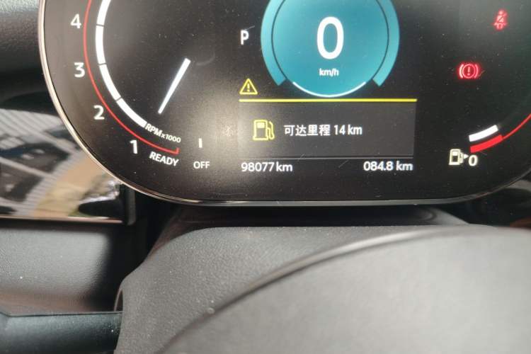 Used MINI JCW 2022 2.0T JOHN COOPER WORKS ALL-IN Odometer Close Up