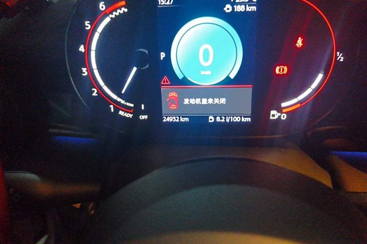 Used MINI JCW 2022 2.0T JOHN COOPER WORKS ALL-IN Odometer Close Up