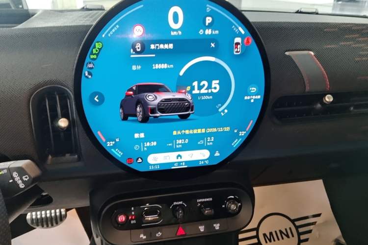 Used MINI JCW 2025 JOHN COOPER WORKS Audio And AC Panel
