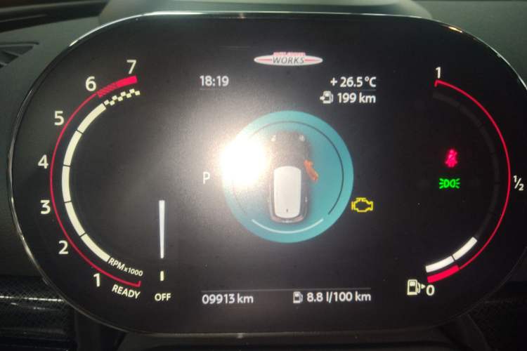 Used MINI JCW CLUBMAN 2023 Facelift 2.0T JOHN COOPER WORKS ALL-IN Instrument Cluster