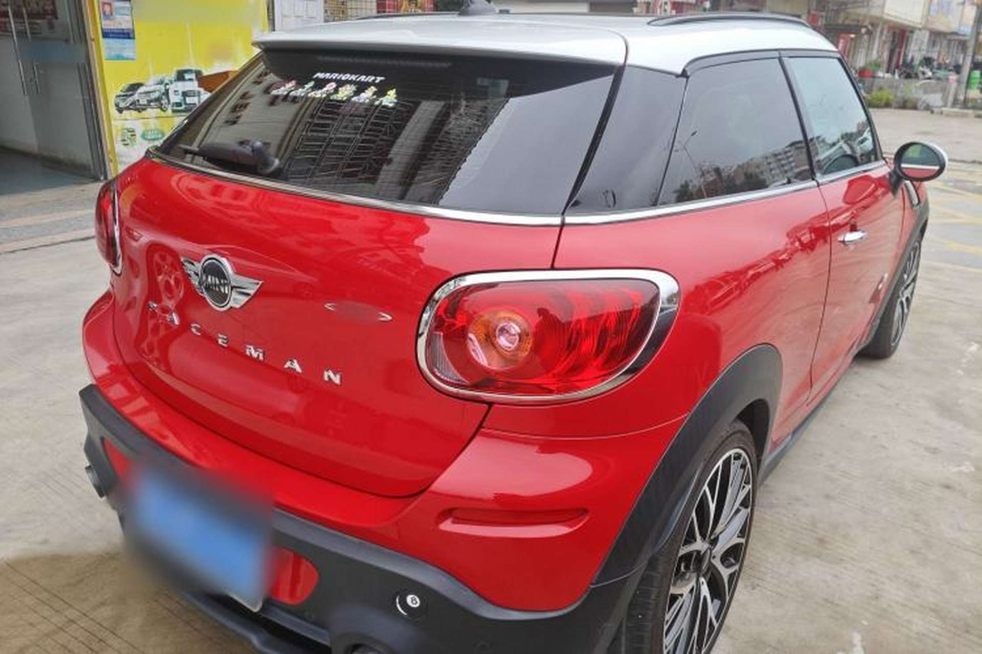 Used MINI JCW PACEMAN 2014 1.6T JOHN COOPER WORKS ALL4 Rear Right 45 Deg