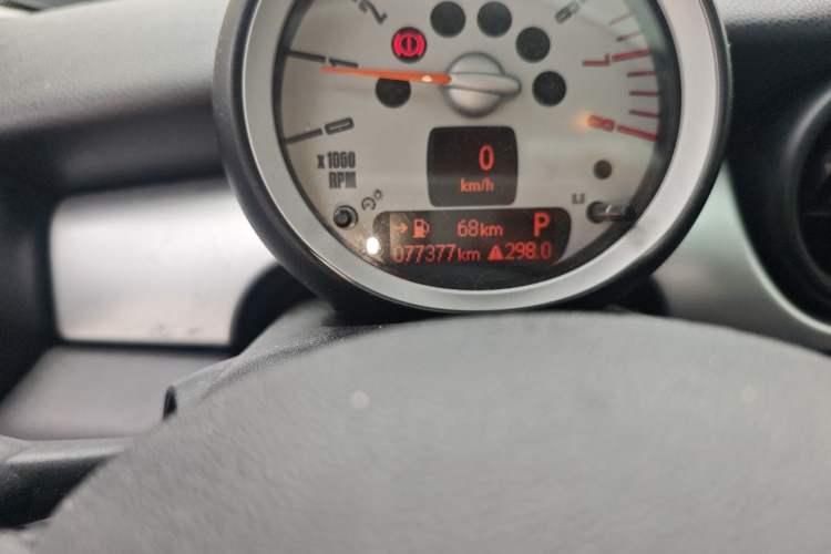 Used MINI 2007 1.6L COOPER Excitement Odometer Close Up