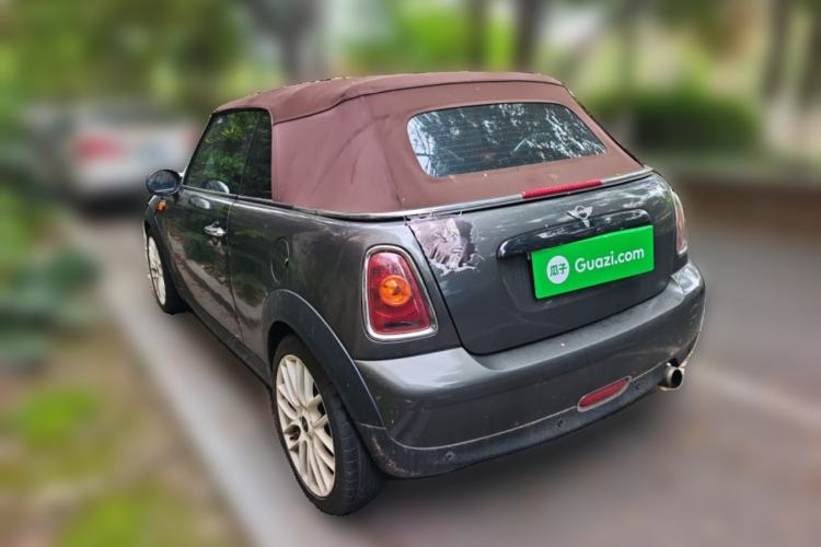 Used MINI 2009 1.6L COOPER CABRIO Rear Left 45 Deg