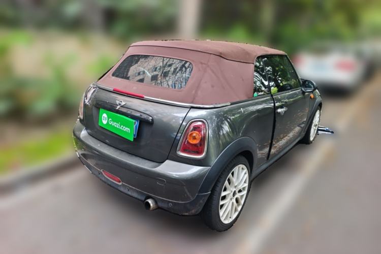 Used MINI 2009 1.6L COOPER CABRIO Rear Right 45 Deg