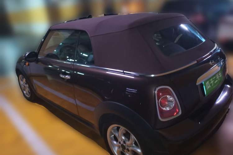 Used MINI 2011 1.6L COOPER CABRIO Rear Left 45 Deg