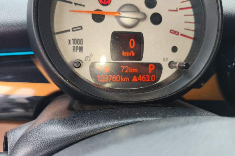 Used MINI 2011 1.6L COOPER Fun Odometer Close Up