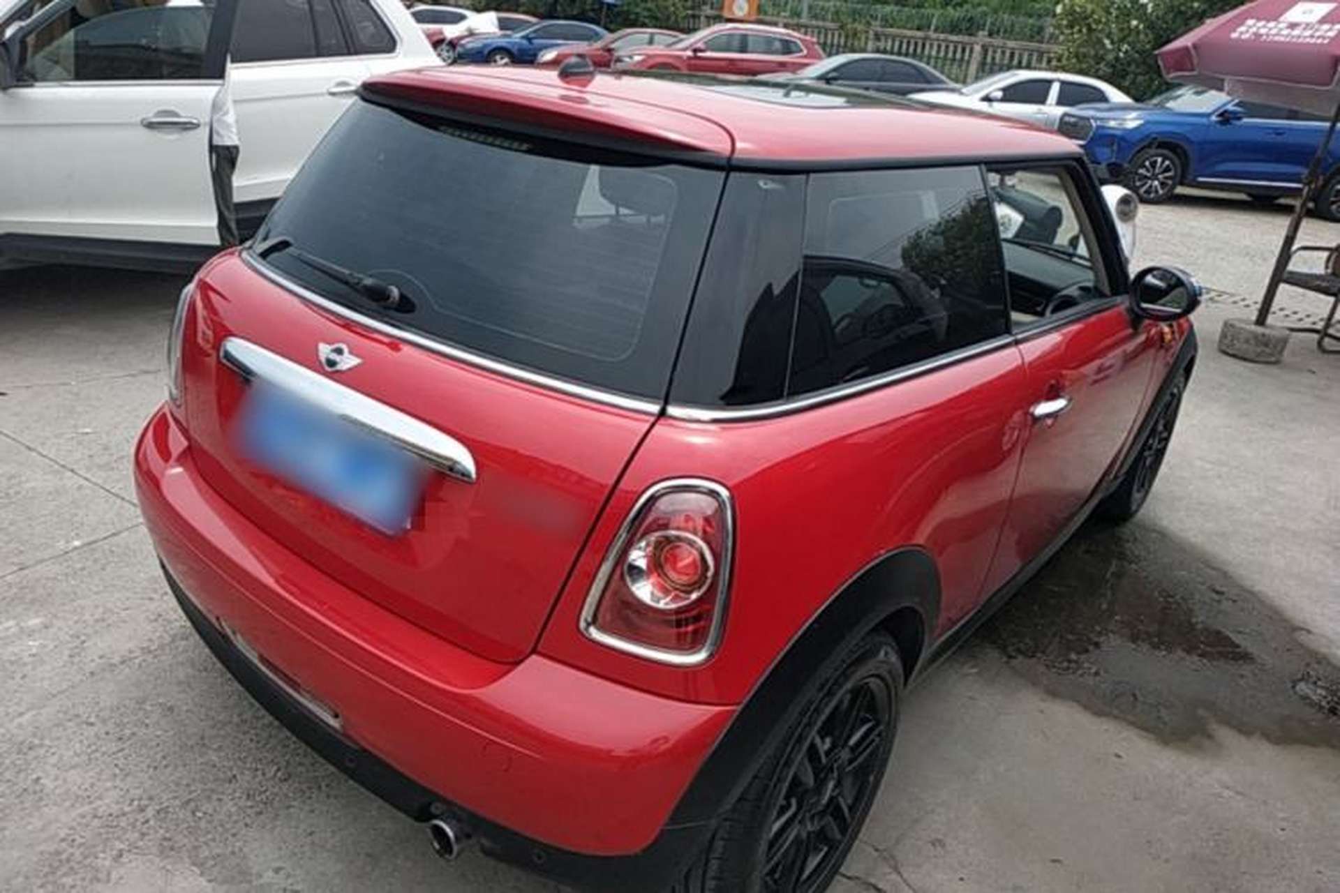 Used MINI 2011 1.6L COOPER Excitement Rear Right 45 Deg