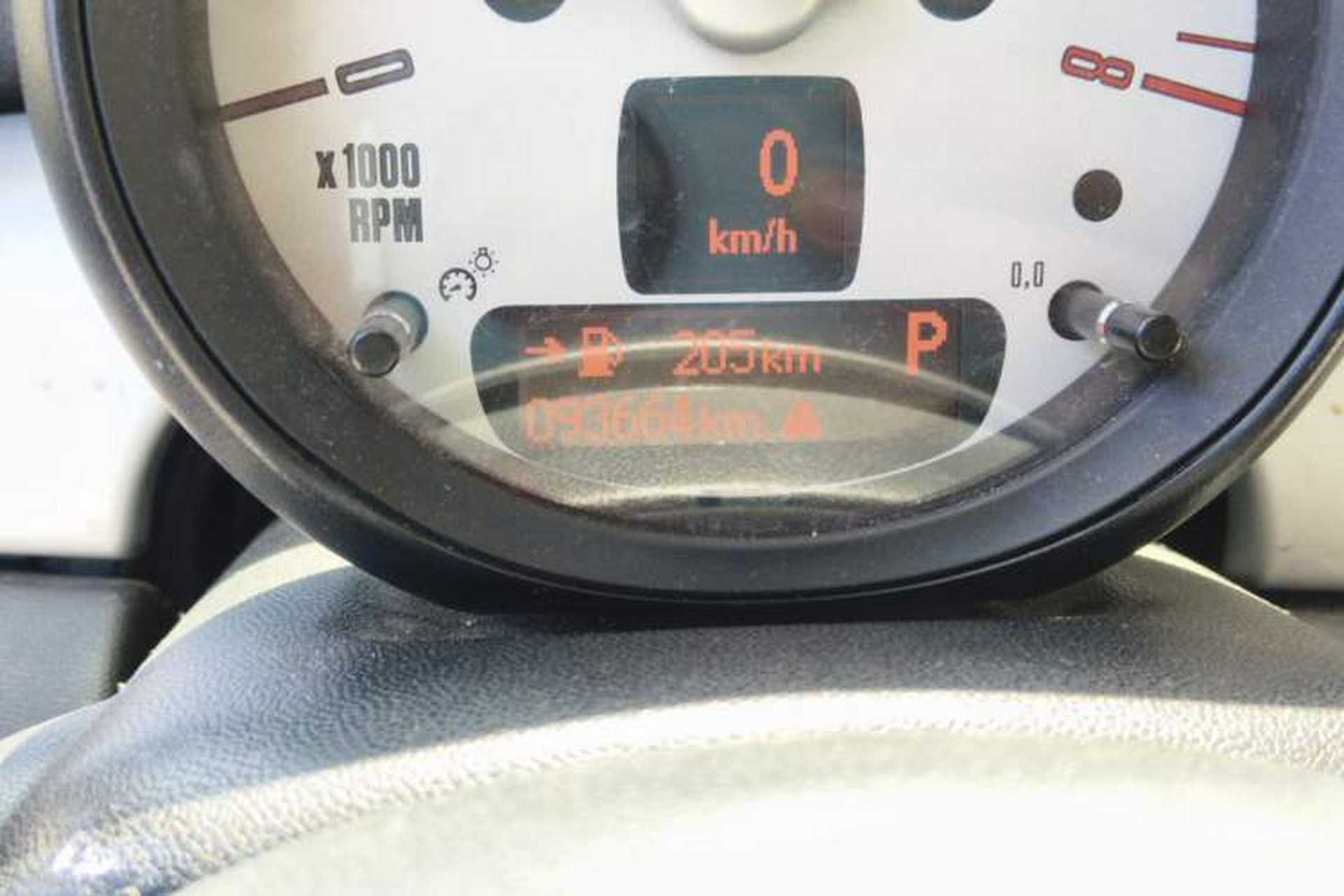 Used MINI 2011 1.6L ONE Odometer Close Up