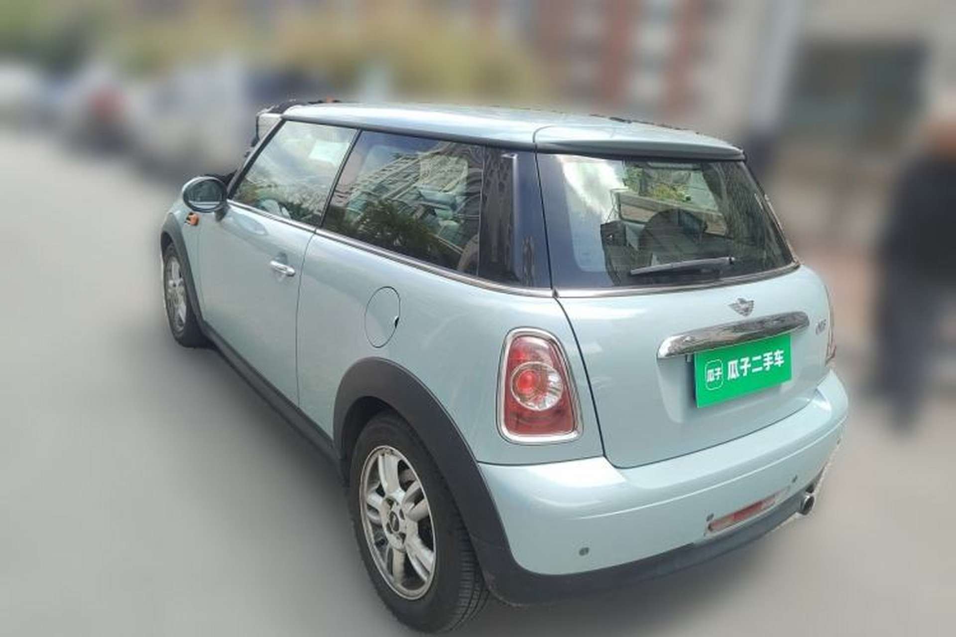 Used MINI 2012 1.6L ONE Baker Street Rear Left 45 Deg