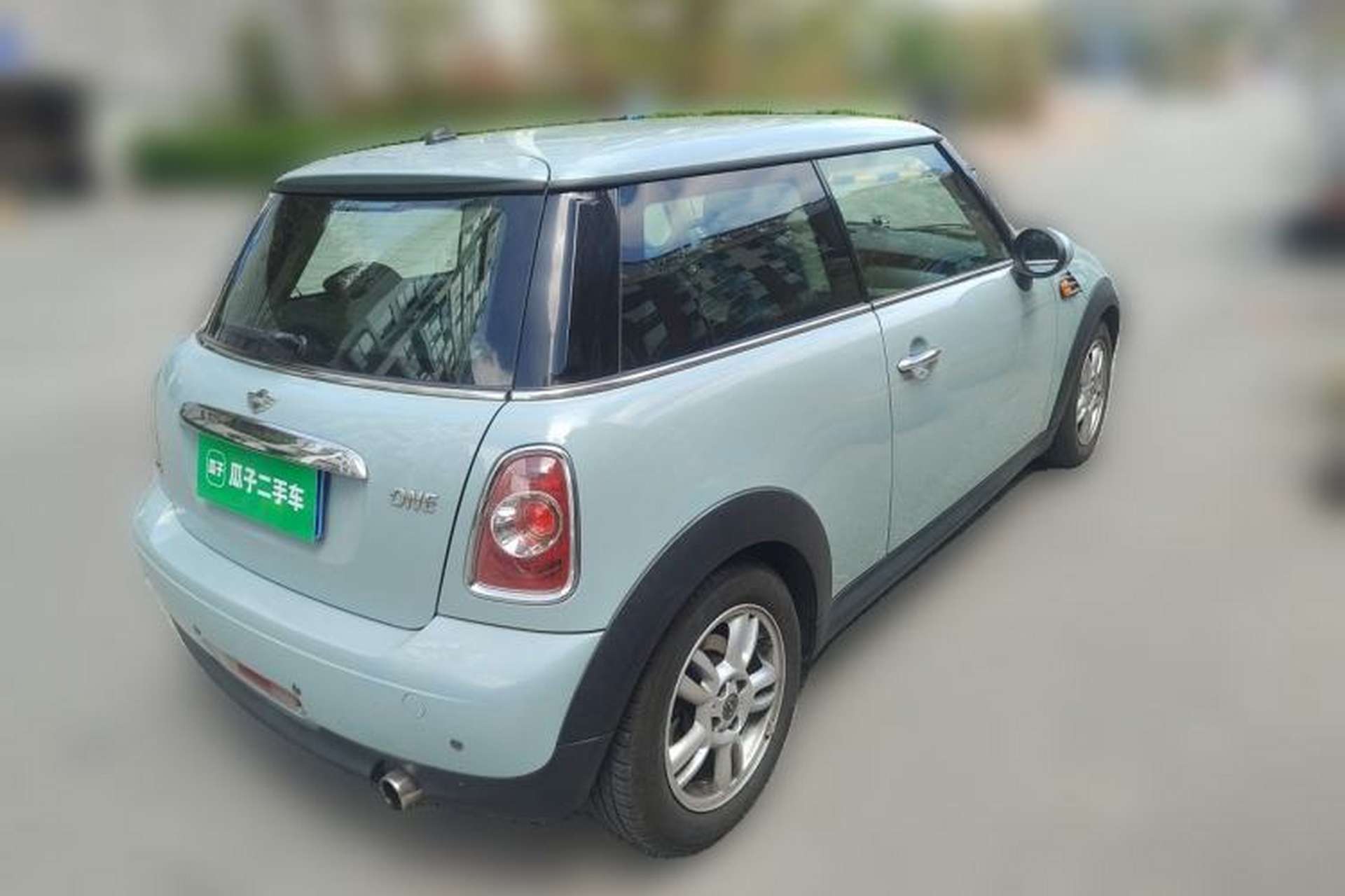Used MINI 2012 1.6L ONE Baker Street Rear Right 45 Deg