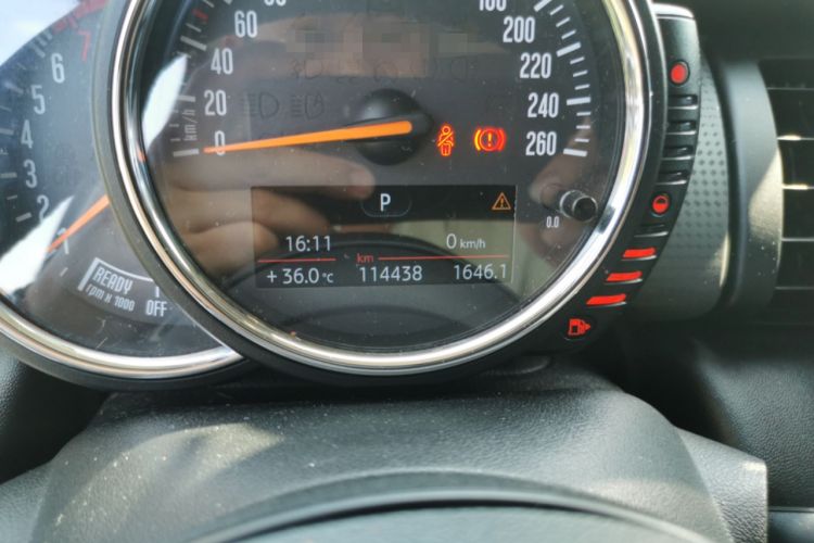 Used MINI 2014 1.5T COOPER Fun Odometer Close Up