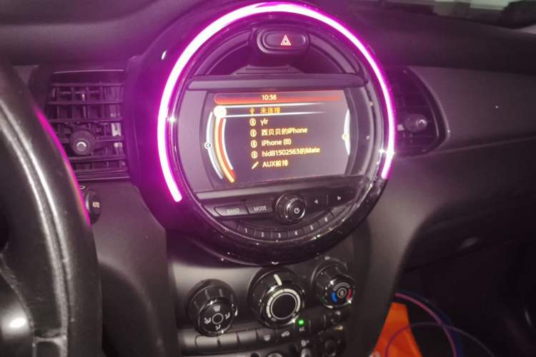 Used MINI 2015 1.5T COOPER Fun Five-Door Edition Audio And AC Panel