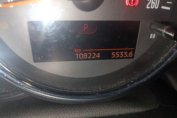 Used MINI 2015 2.0T COOPER S Five-Door Edition Odometer Close Up
