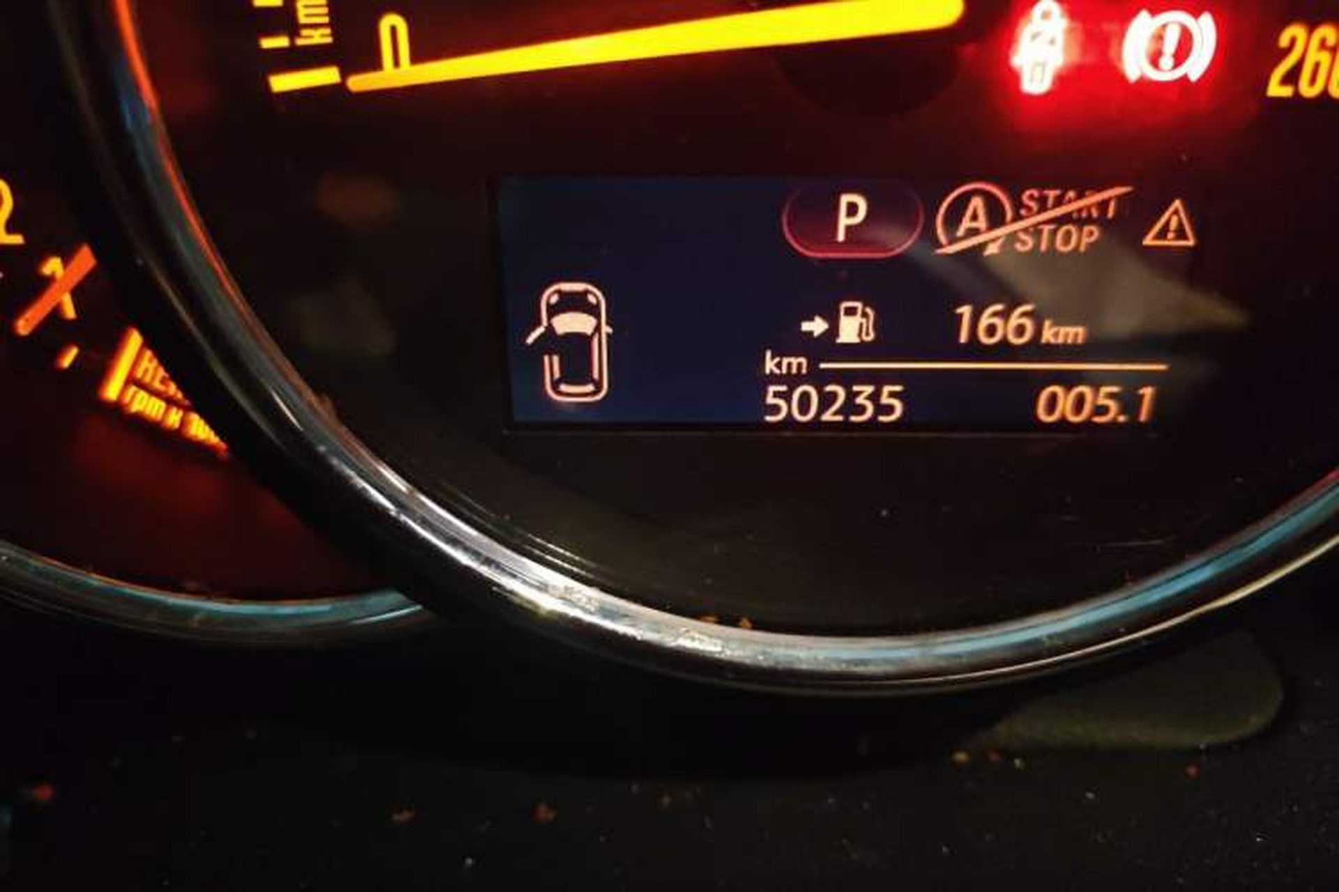 Used MINI 2015 1.2T ONE Five-Door Edition Odometer Close Up