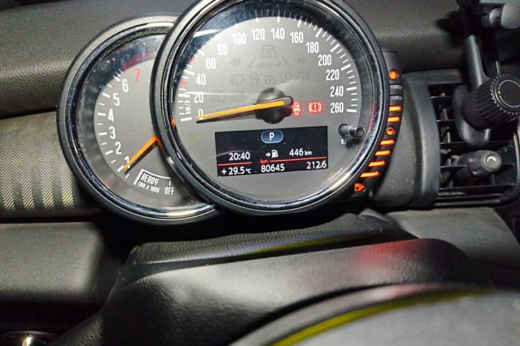 Used MINI 2016 2.0T COOPER S CABRIO Odometer Close Up