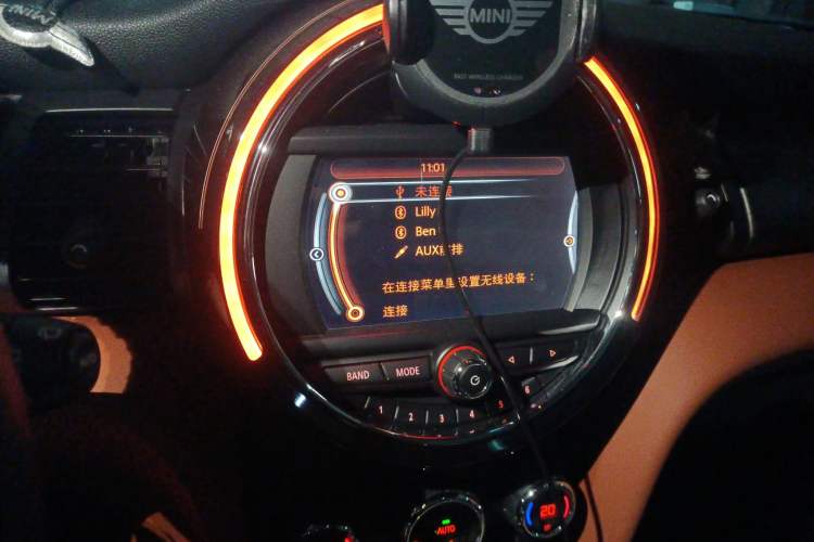 Used MINI 2016 2.0T COOPER S SEVEN Five-Door Edition Audio And AC Panel