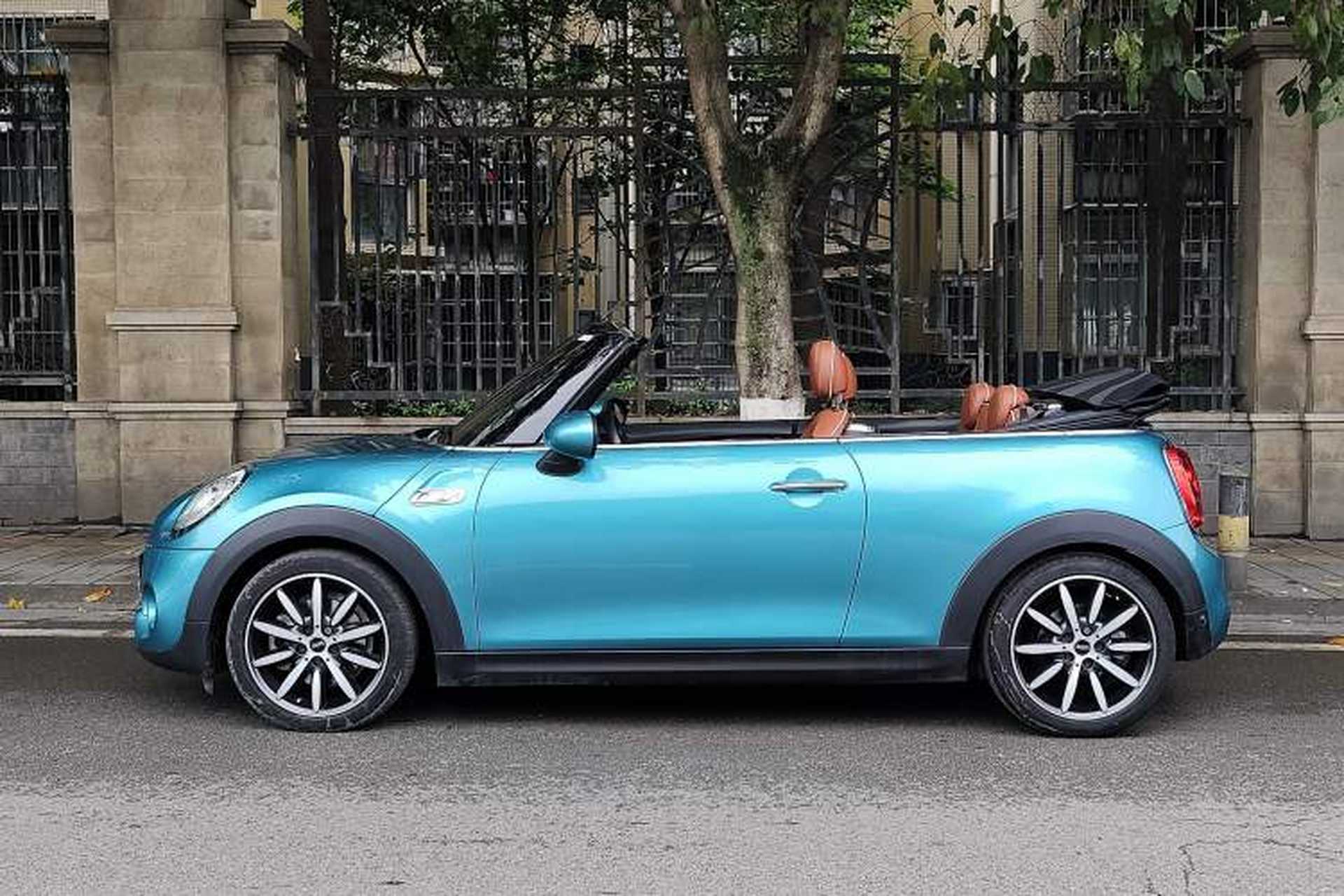 Used MINI 2016 2.0T COOPER S CABRIO Caribbean Blue Limited Edition Exterior 3