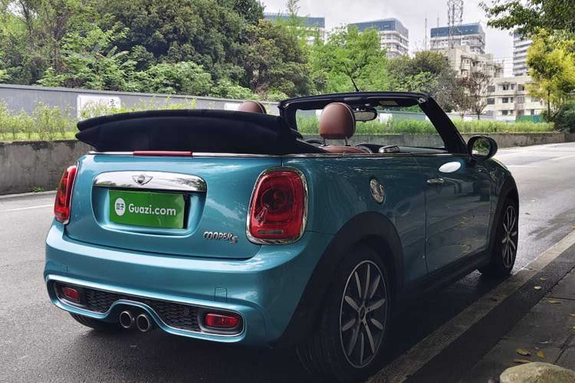 Used MINI 2016 2.0T COOPER S CABRIO Caribbean Blue Limited Edition Exterior 4