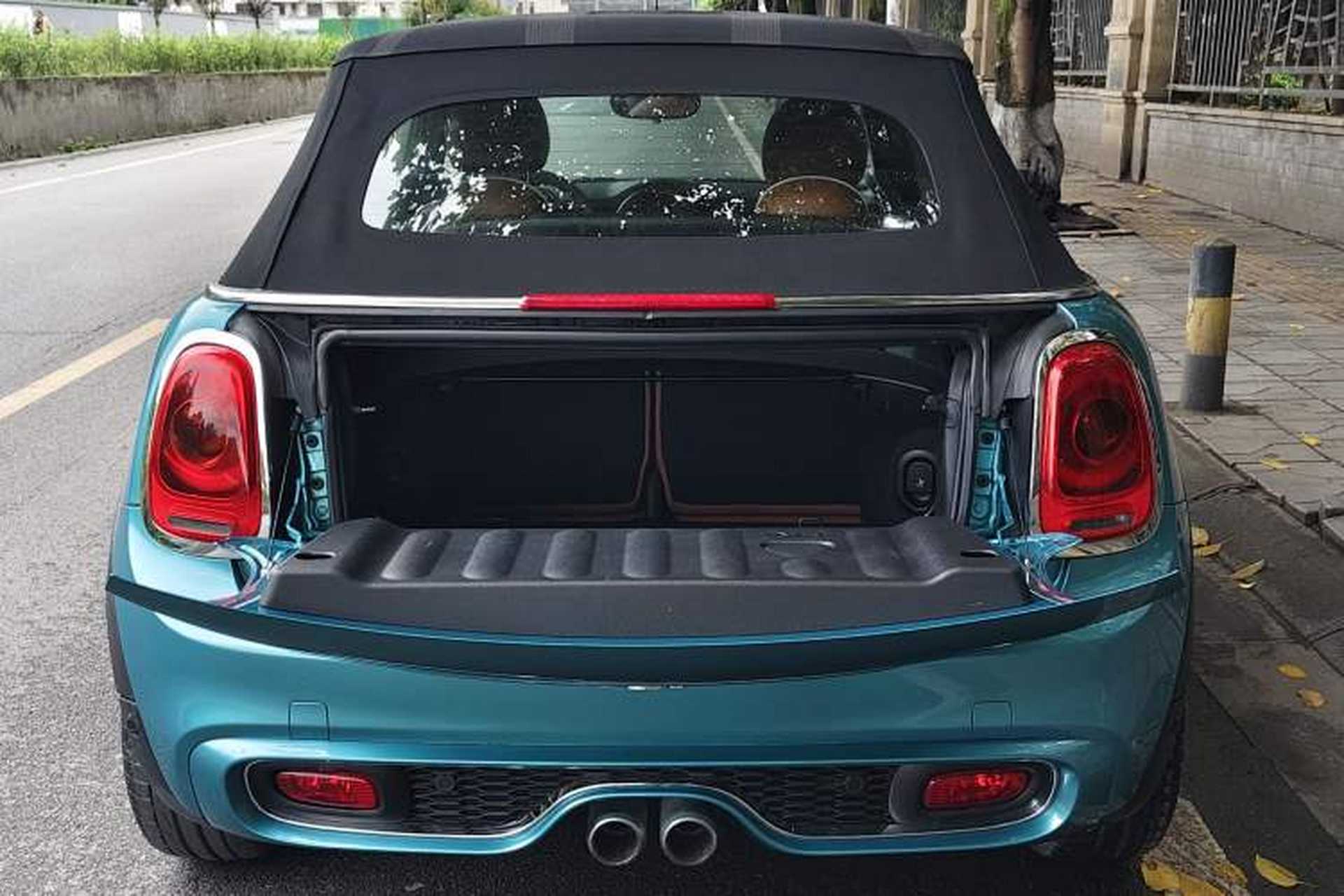 Used MINI 2016 2.0T COOPER S CABRIO Caribbean Blue Limited Edition Trunk