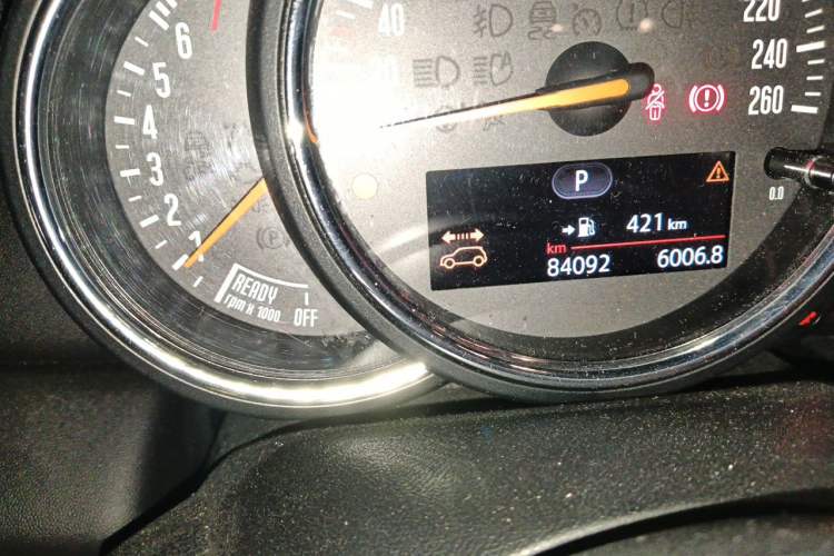 Used MINI 2016 1.2T ONE Five-Door Edition Odometer Close Up