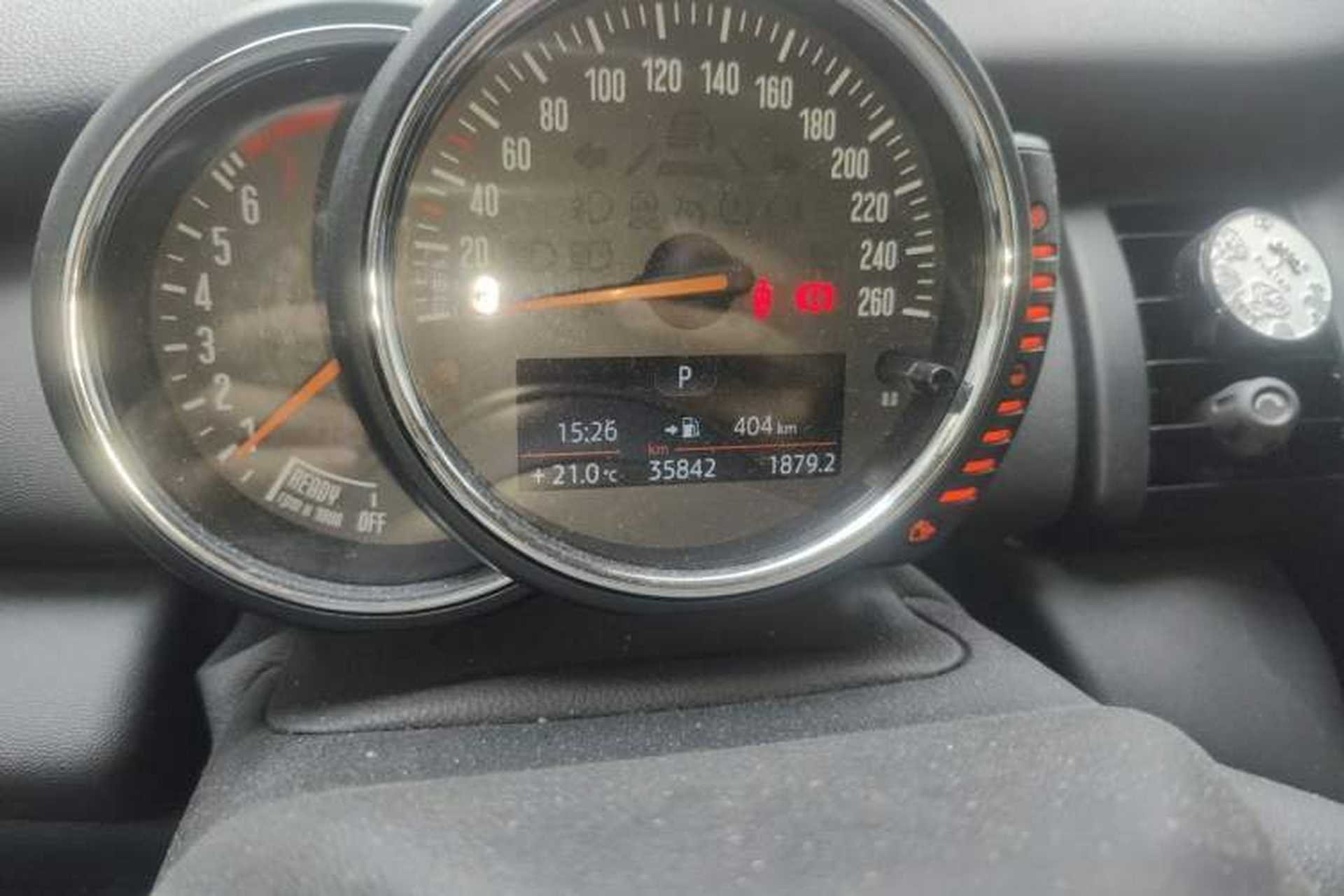 Used MINI 2016 1.2T ONE Pioneer Edition Odometer Close Up