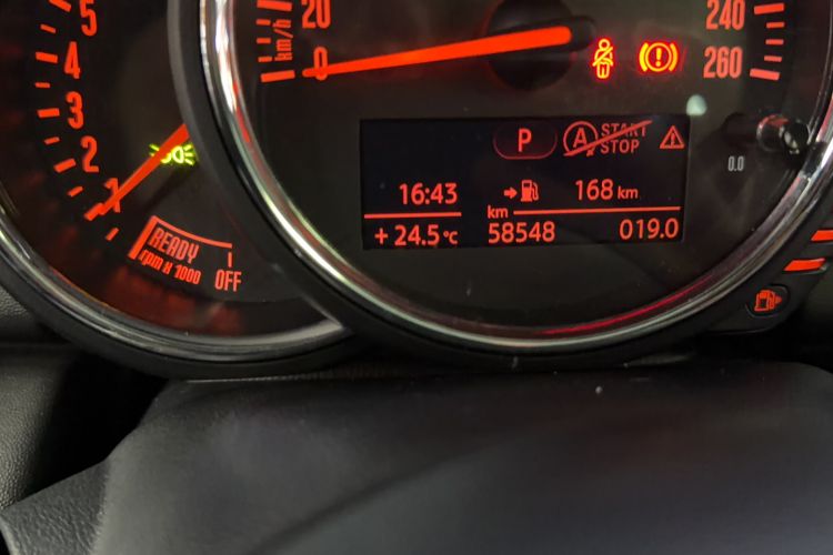 Used MINI 2016 1.2T ONE Five-Door Edition Odometer Close Up