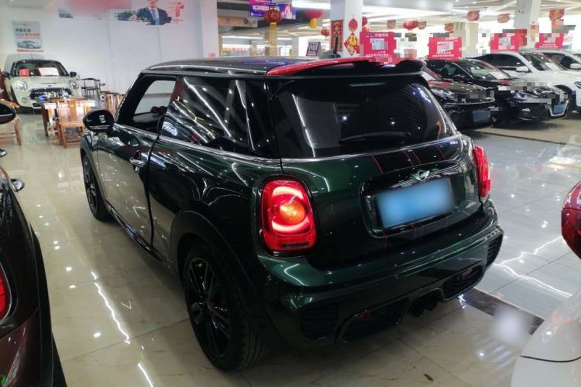 Used MINI 2016 2.0T COOPER S Performance-oriented Rear Left 45 Deg