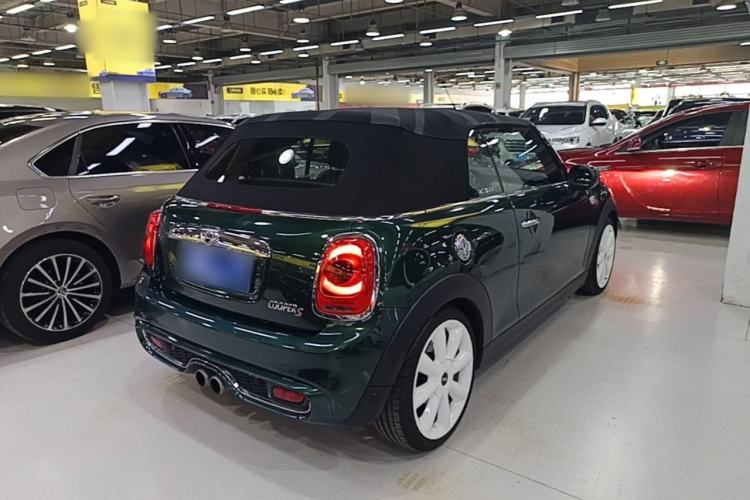Used MINI 2016 2.0T COOPER S CABRIO Rear Right 45 Deg
