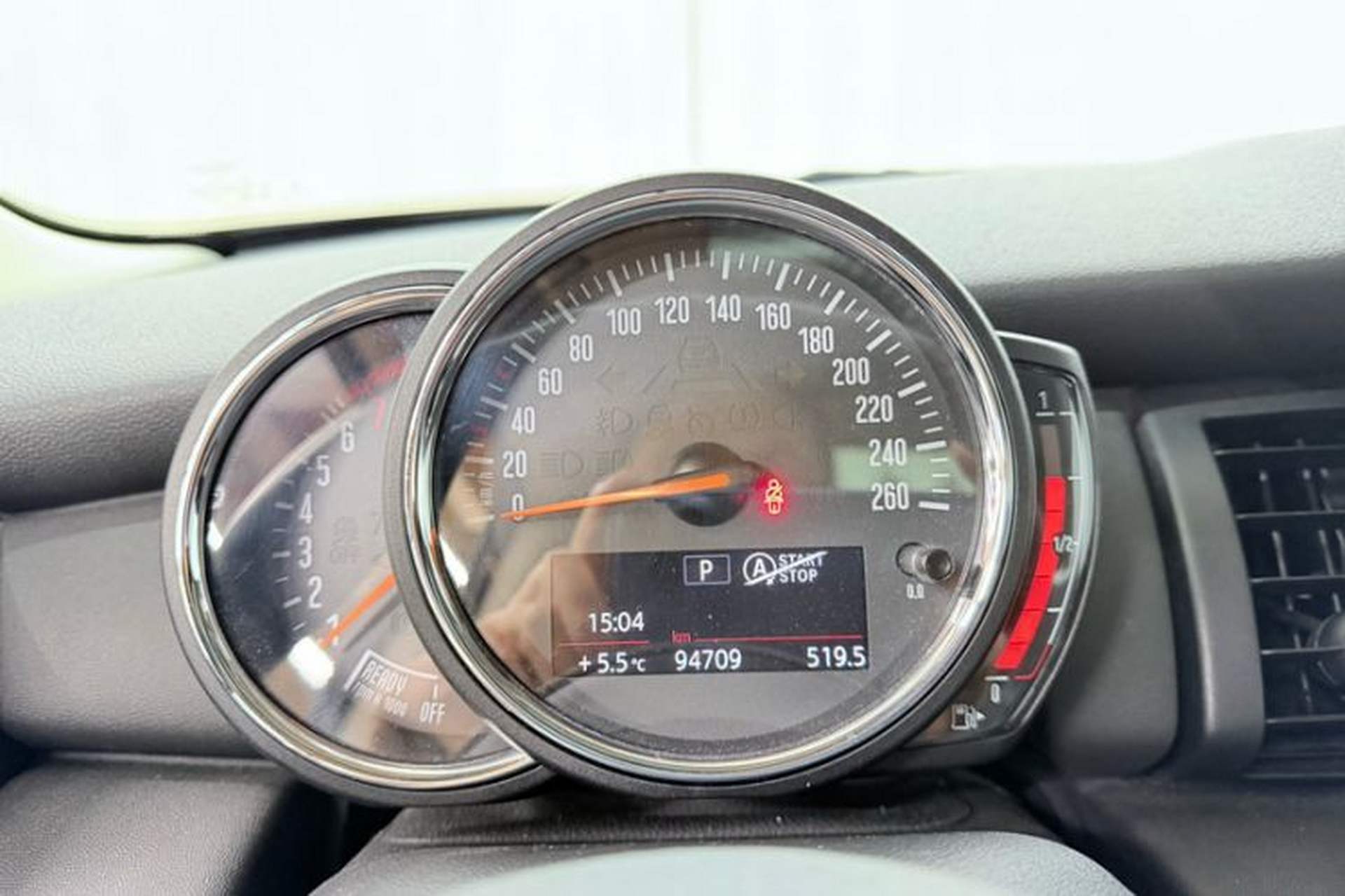 Used MINI 2016 1.2T ONE Pioneer Edition Odometer Close Up