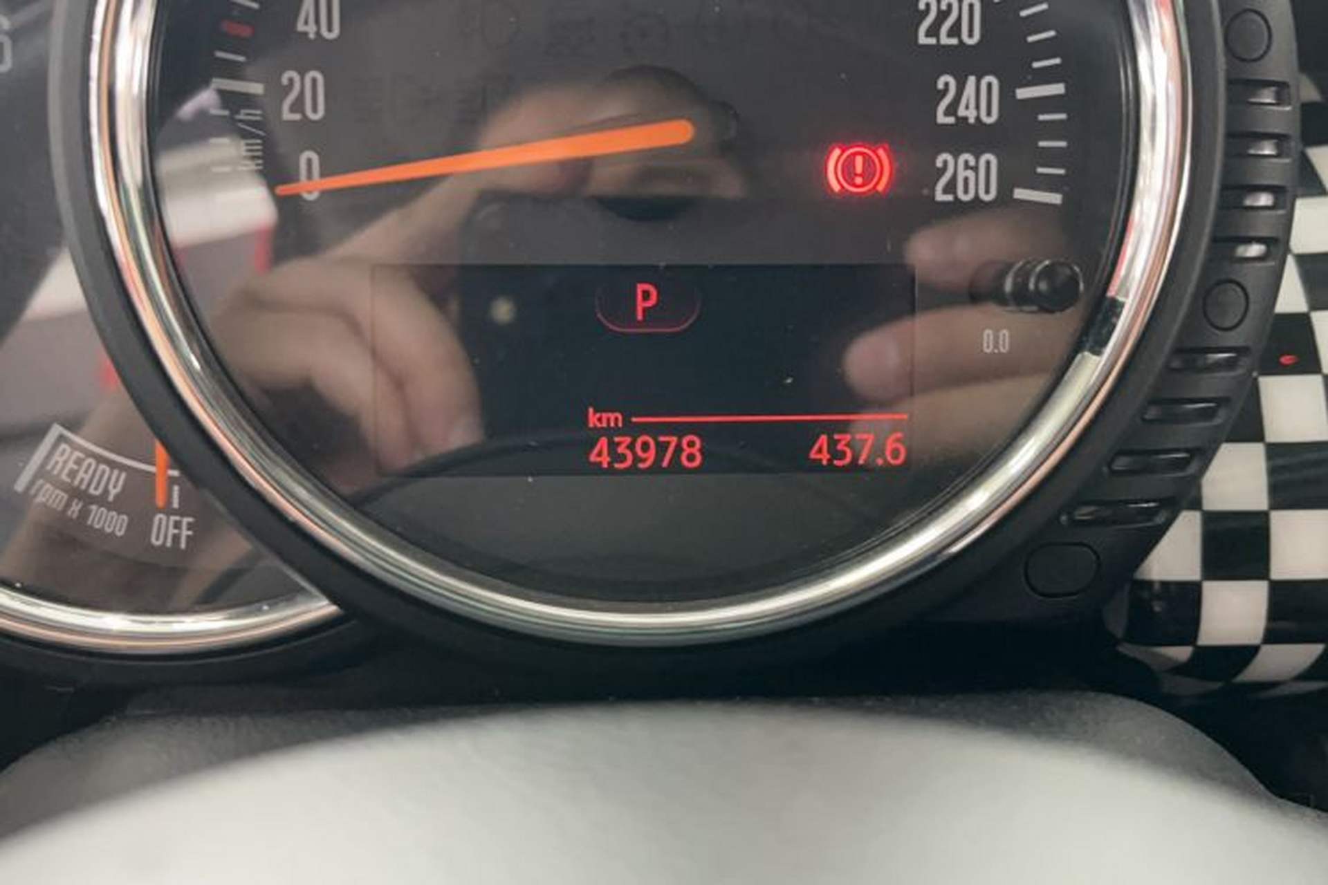 Used MINI 2016 1.2T ONE Pioneer Edition Odometer Close Up