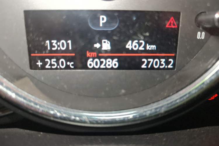 Used MINI 2016 1.2T ONE Five-Door Edition Odometer Close Up
