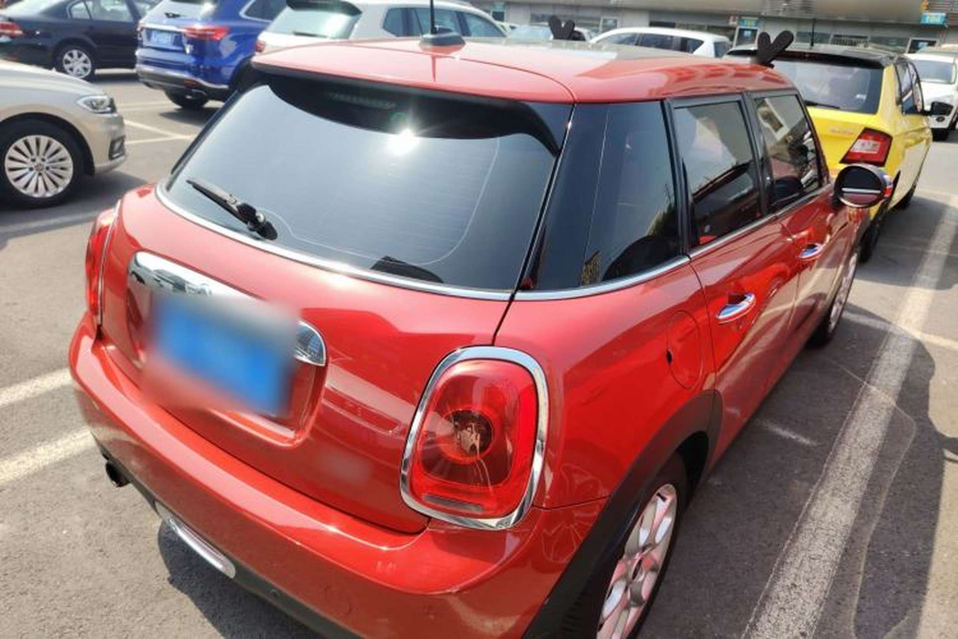 Used MINI 2016 1.2T ONE Pioneer Edition Five-Door Version Rear Right 45 Deg
