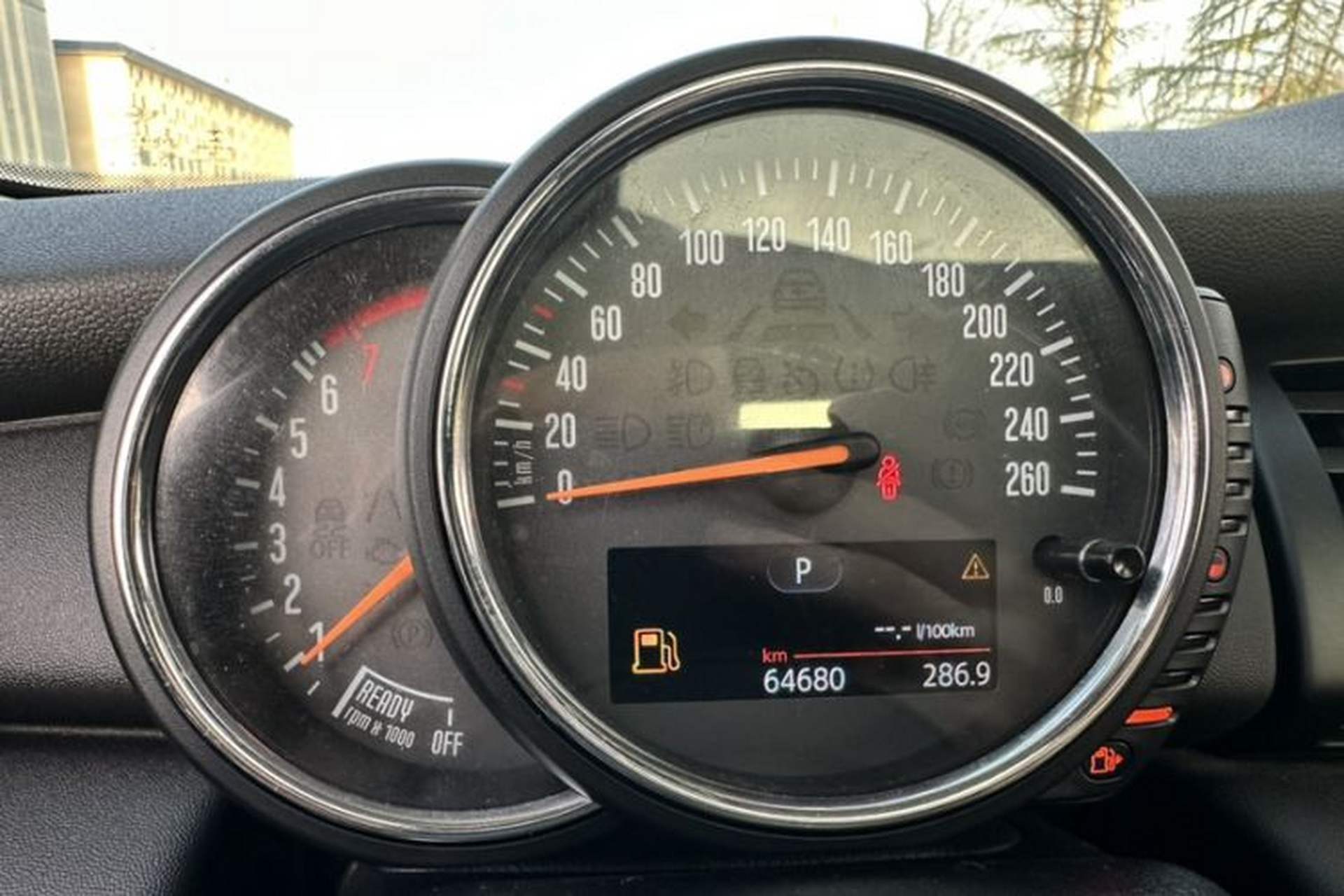 Used MINI 2016 1.2T ONE Five-Door Edition Odometer Close Up