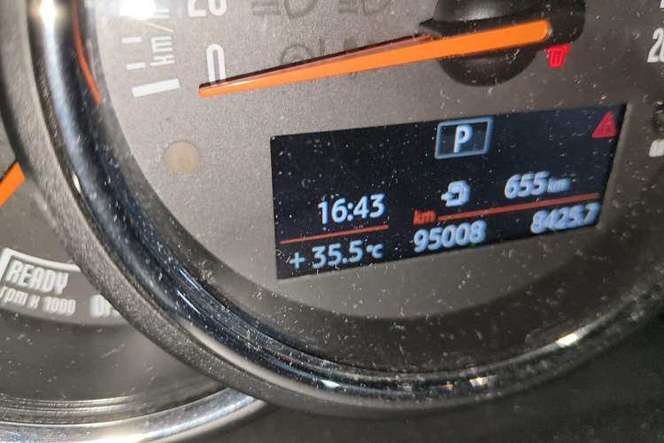 Used MINI 2017 1.5T COOPER CABRIO Freedom Edition Odometer Close Up