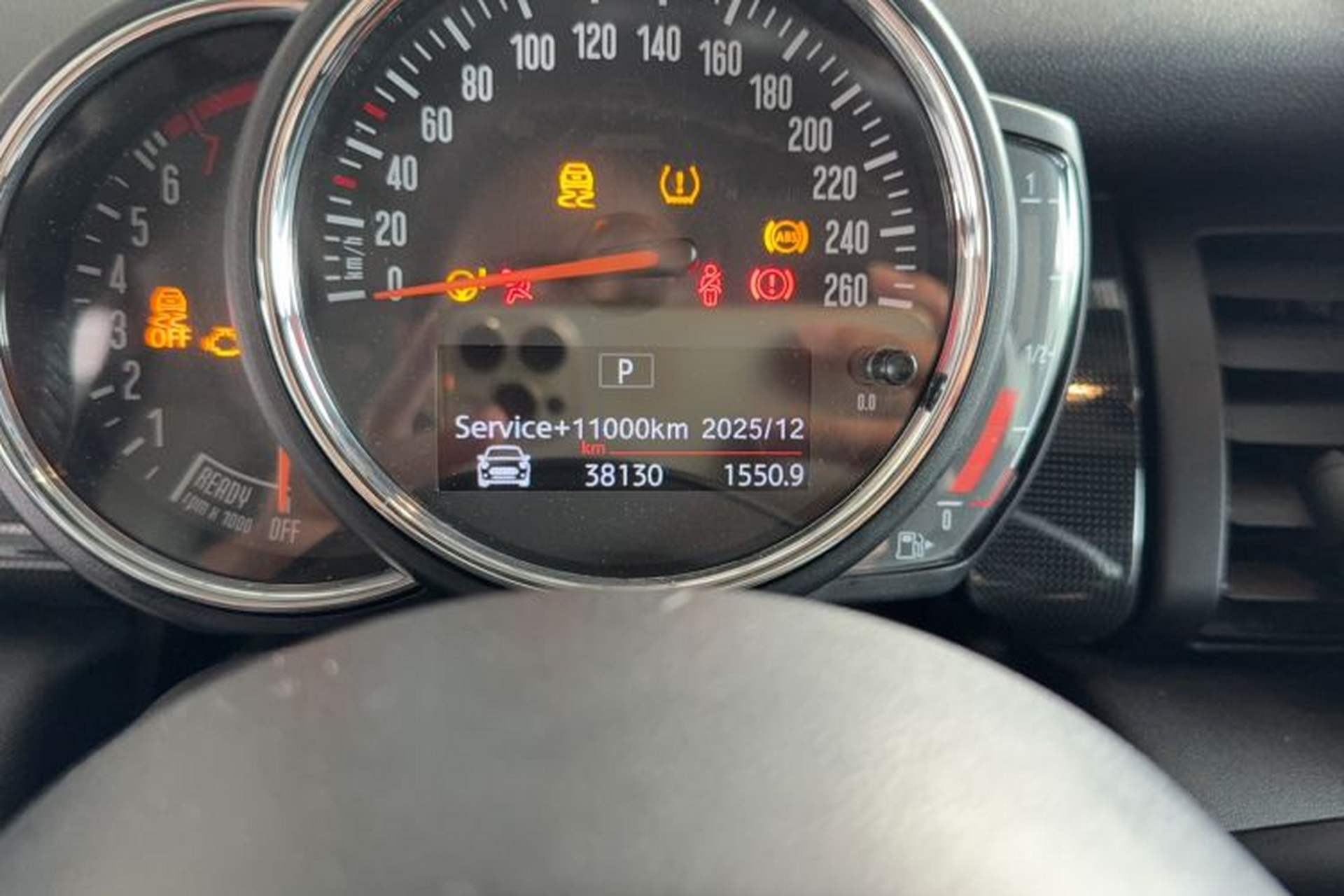 Used MINI 2018 1.5T COOPER Artist Odometer Close Up