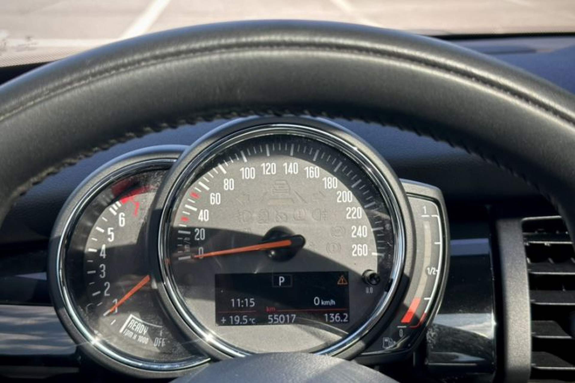Used MINI 2019 1.5T COOPER Classic Edition Odometer Close Up