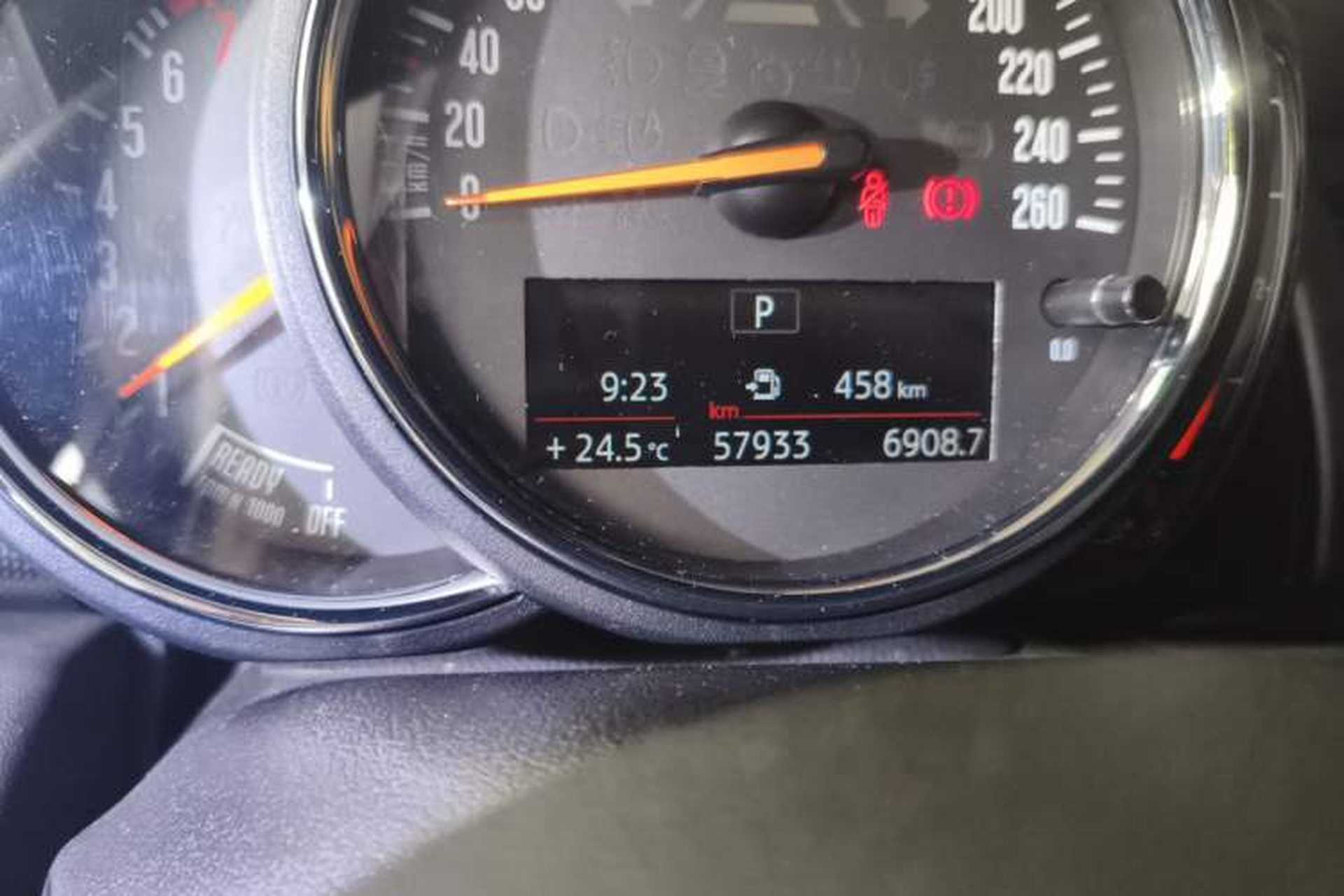 Used MINI 2019 1.5T COOPER CABRIO Artist Odometer Close Up