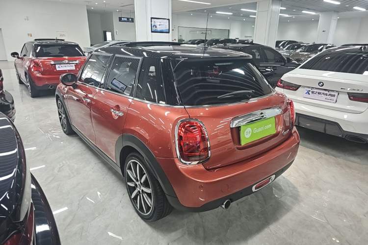 Used MINI 2020 1.5T COOPER Five-Door Midnight Red Limited Edition Rear Left 45 Deg