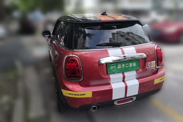 Used MINI 2020 1.5T COOPER Three-Door Midnight Red Limited Edition Rear Left 45 Deg