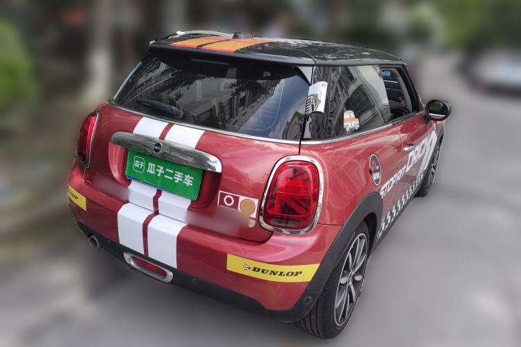 Used MINI 2020 1.5T COOPER Three-Door Midnight Red Limited Edition Rear Right 45 Deg