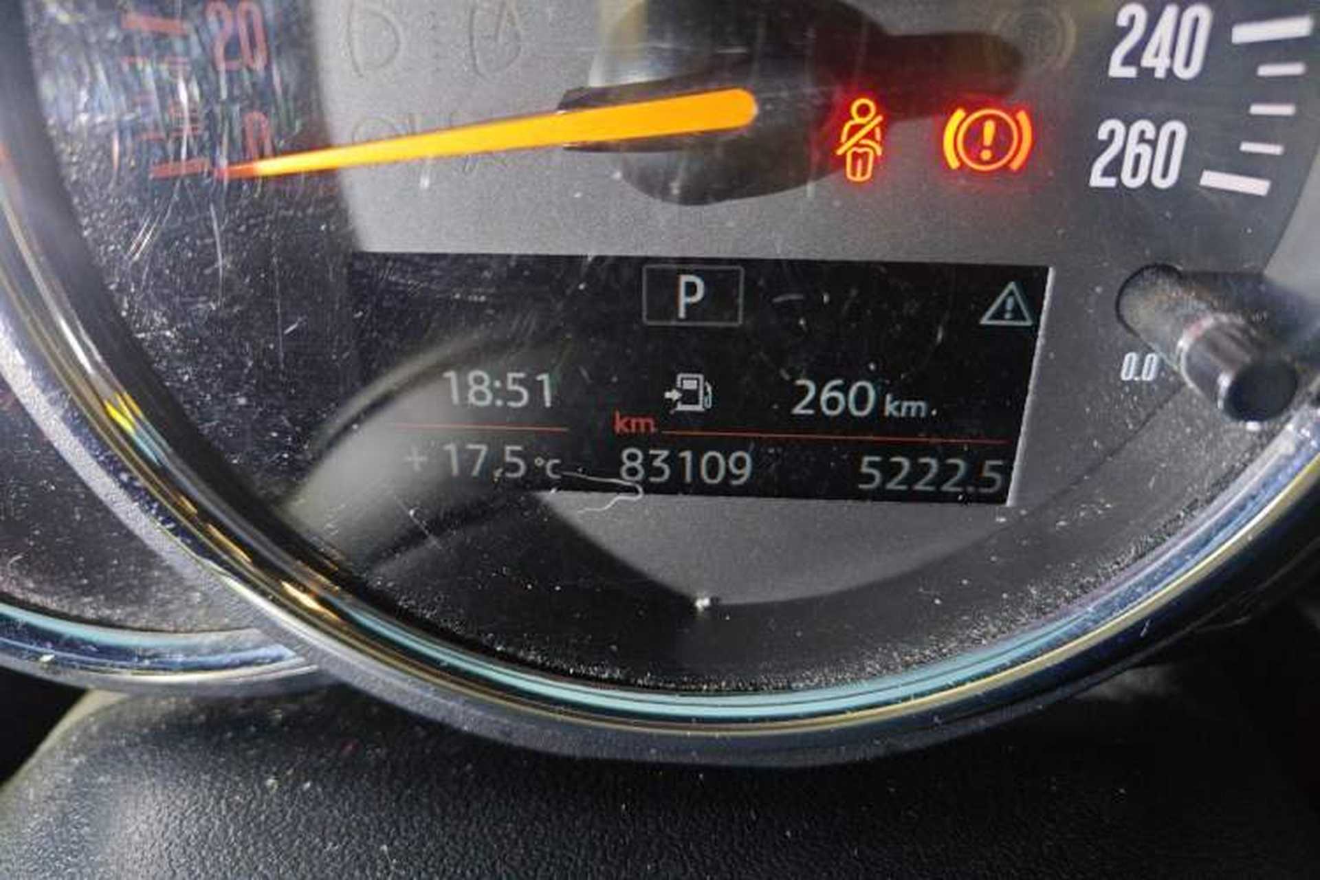 Used MINI 2020 1.5T ONE PLUS Five-Door Edition Odometer Close Up