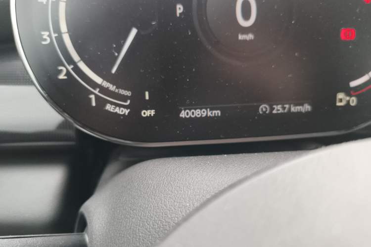 Used MINI 2021 2.0T COOPER S CABRIO Artist Odometer Close Up