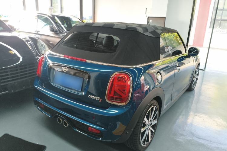 Used MINI 2021 2.0T COOPER S CABRIO Sidewalk Rear Right 45 Deg
