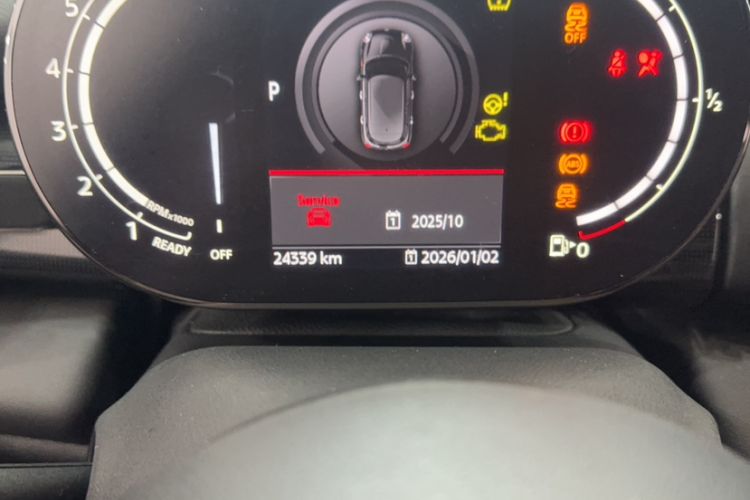 Used MINI 2021 1.5T COOPER Classic Edition Five-Door Version Odometer Close Up